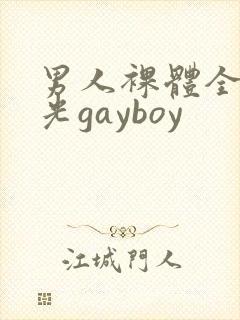 男人裸体全身精光gayboy封面