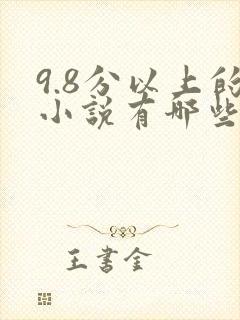 9.8分以上的小说有哪些封面