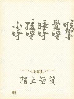 小孩睡觉喉咙里呼噜呼噜响