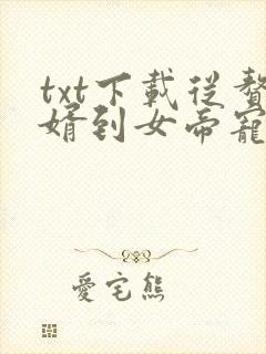 txt下载从赘婿到女帝宠臣