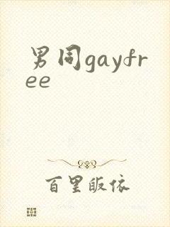 男同gayfree