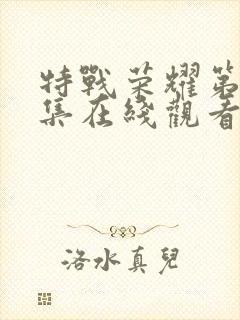 特战荣耀第25集在线观看免费完整版