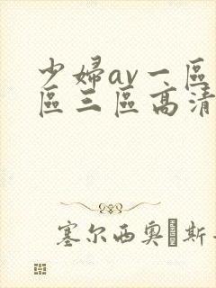 少妇av一区二区三区高清