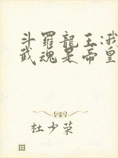 斗罗龙王:我的武魂是帝皇铠甲笔趣阁封面