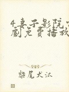 4妻子影院电视剧免费播放在线观看