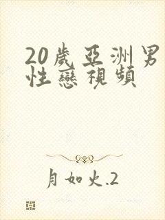20岁亚洲男同性恋视频
