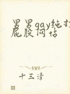 男男gay纯打屁股网站封面