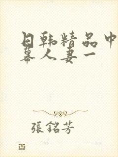 日韩精品中文字幕人妻一