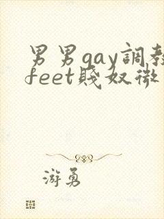 男男gay调教feet贱奴微博