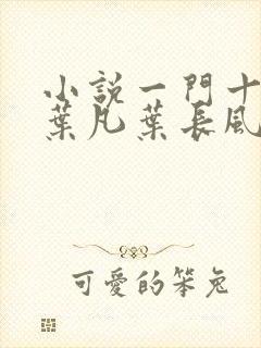 小说一门十忠烈叶凡叶长风全集