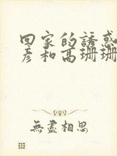 回家的诱惑高文彦和高珊珊封面