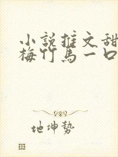 小说推文甜文青梅竹马一口气看完