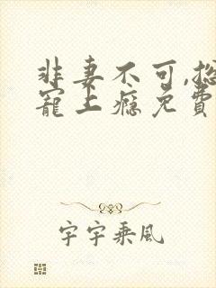 非妻不可,总裁宠上瘾免费阅读