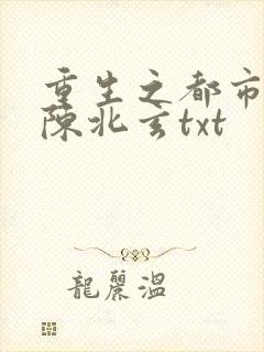 重生之都市修仙陈北玄txt