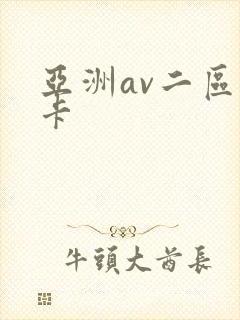 亚洲av二区不卡