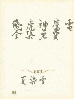 飞虎神鹰电视剧全集免费封面