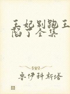 王妃别跑王爷沦陷了全集封面