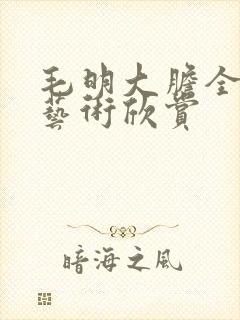 毛明大胆全裸体艺术欣赏