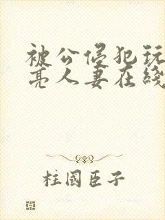 被公侵犯玩弄漂亮人妻在线