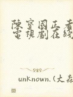 陈宝国正者无敌电视剧在线观看