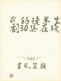 我的后半生电视剧30集在线播放