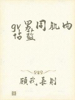 gv男同肌肉网站蓝