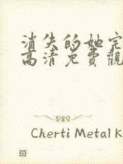 消失的她完整版高清免费观看