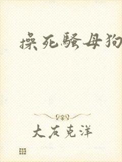 操死骚母狗