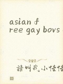 asian free gay bovs gv封面