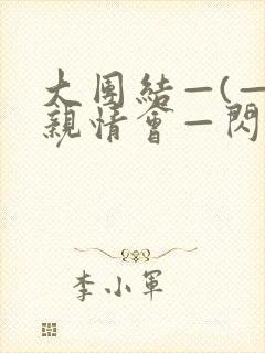 大团结—(—)亲情会—闪闪发光