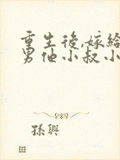 重生后,嫁给渣男他小叔小说封面