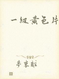 一级黄色片av