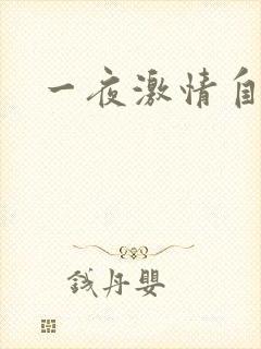 一夜激情自述