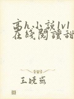 高h小说1v1在线阅读甜宠