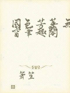 国色芳华 无弹窗笔趣阁
