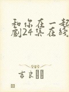 和你在一起电视剧24集在线看免费