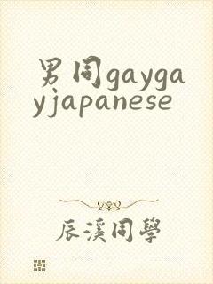 男同gaygayjapanese