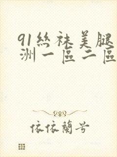 91丝袜美腿亚洲一区二区封面