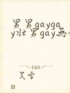 男男gaygay壮男gay无套