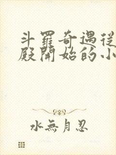斗罗奇遇从武魂殿开始的小说封面