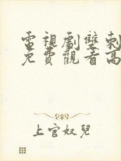 电视剧双刺全集免费观看高清