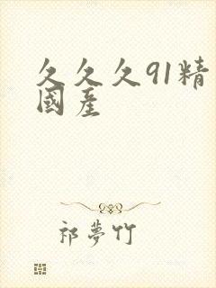 久久久91精品国产