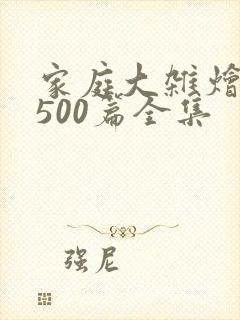 家庭大杂烩小说500篇全集