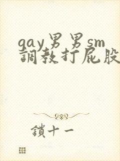 gay男男sm调教打屁股惩罚