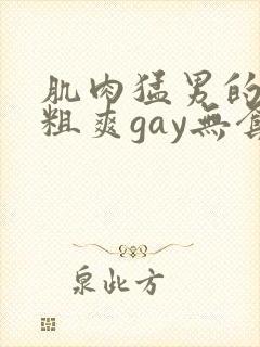 肌肉猛男的大巨粗爽gay无套网站