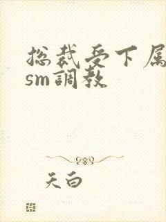 总裁受下属攻 sm调教