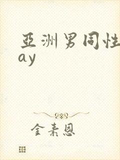 亚洲男同性恋gay