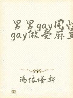男男gay同性gay做受麻豆