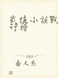 武侠小说战力排行榜