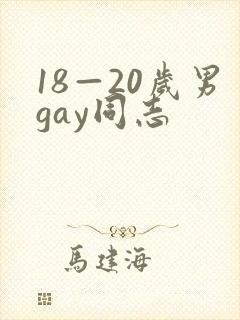 18—20岁男gay同志